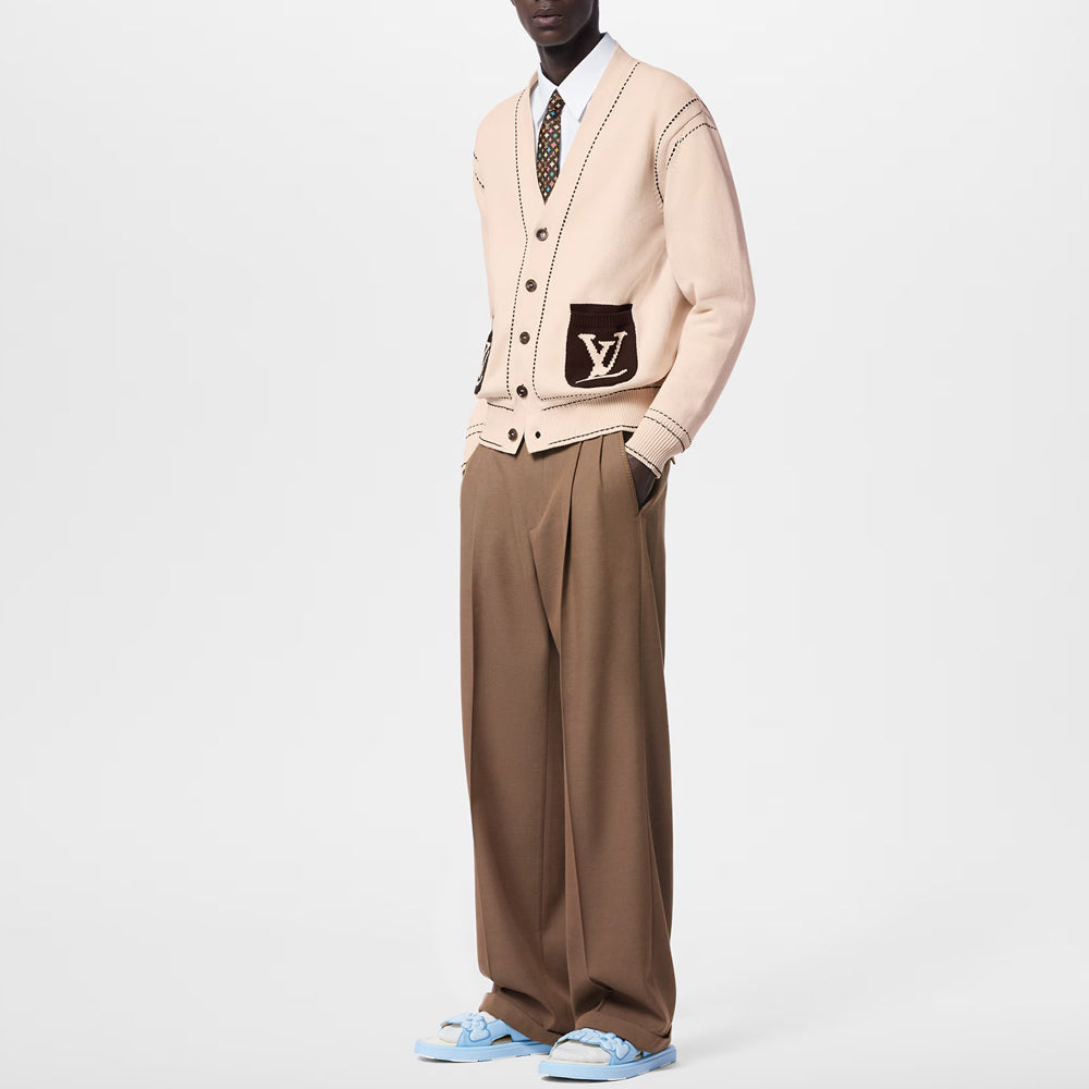 LOUIS VUITTON x Tyler Collaboration SS24 Casual Pants Men's Brown