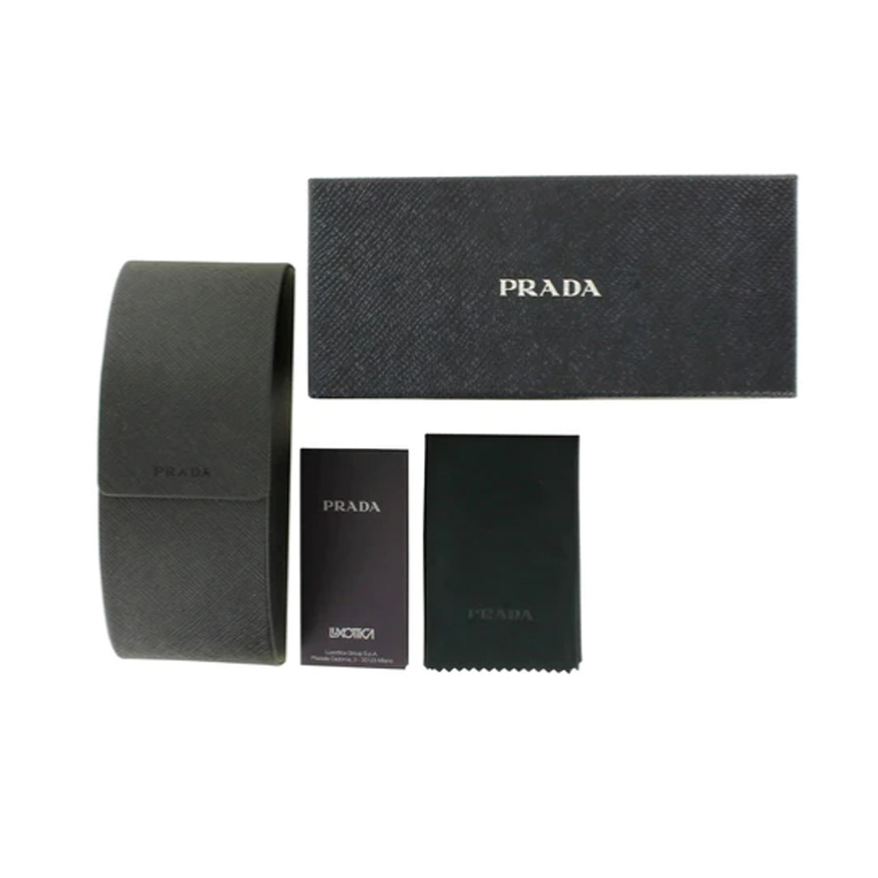 PRADA Oval Frame Sunglasses