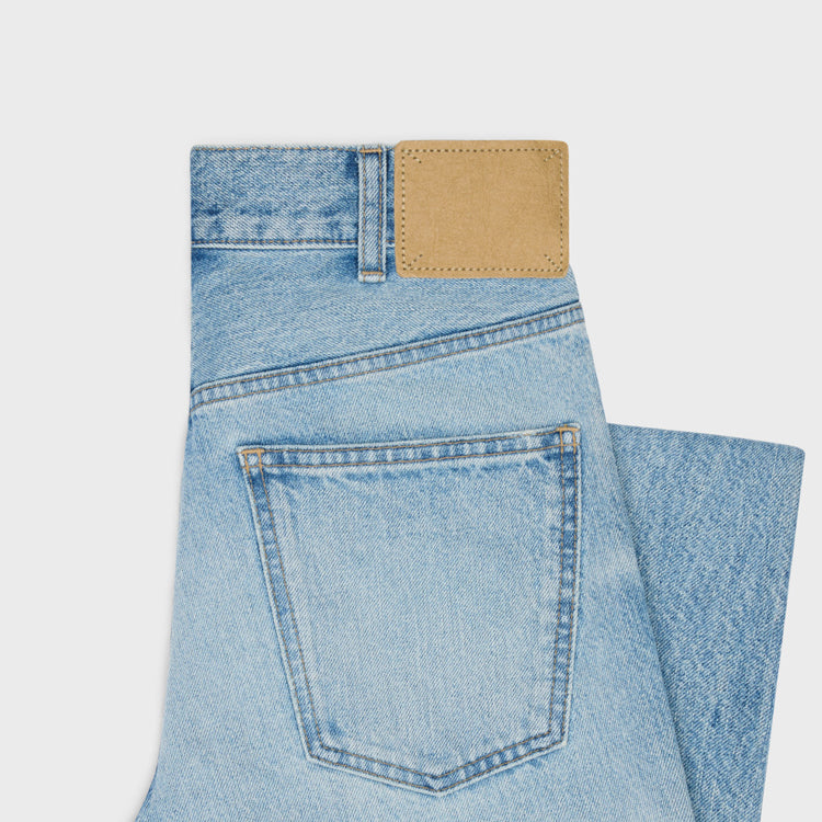 CELINE Marco Jeans In Blue Eclipse Wash Denim