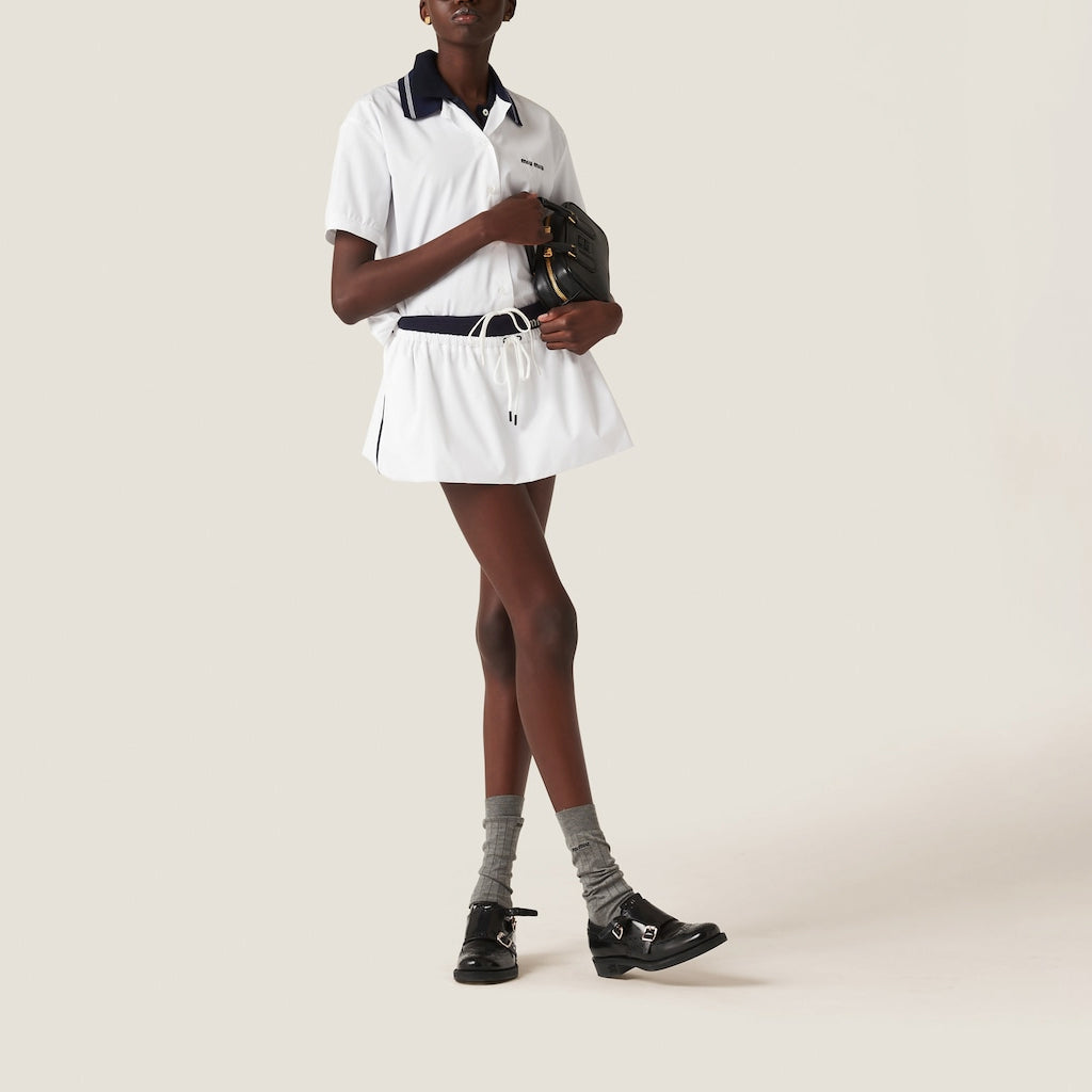 MIU MIU SS24 Casual Short Skirts Women's White