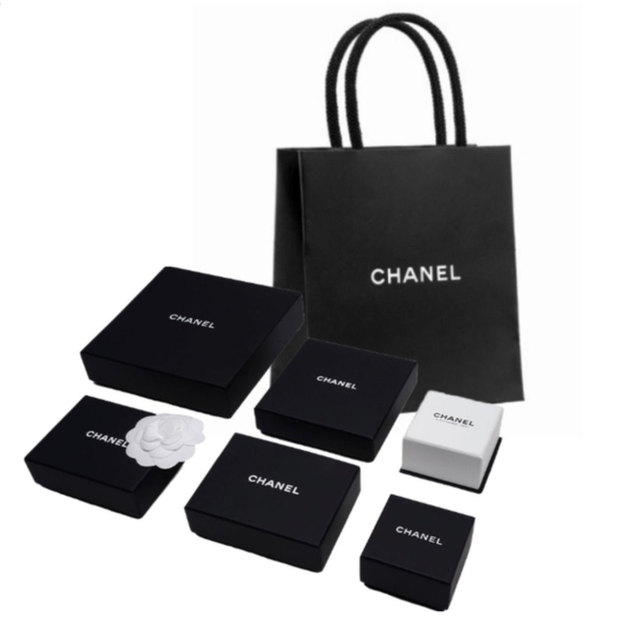 CHANEL 18K Gold Rings Men's Beige Gold