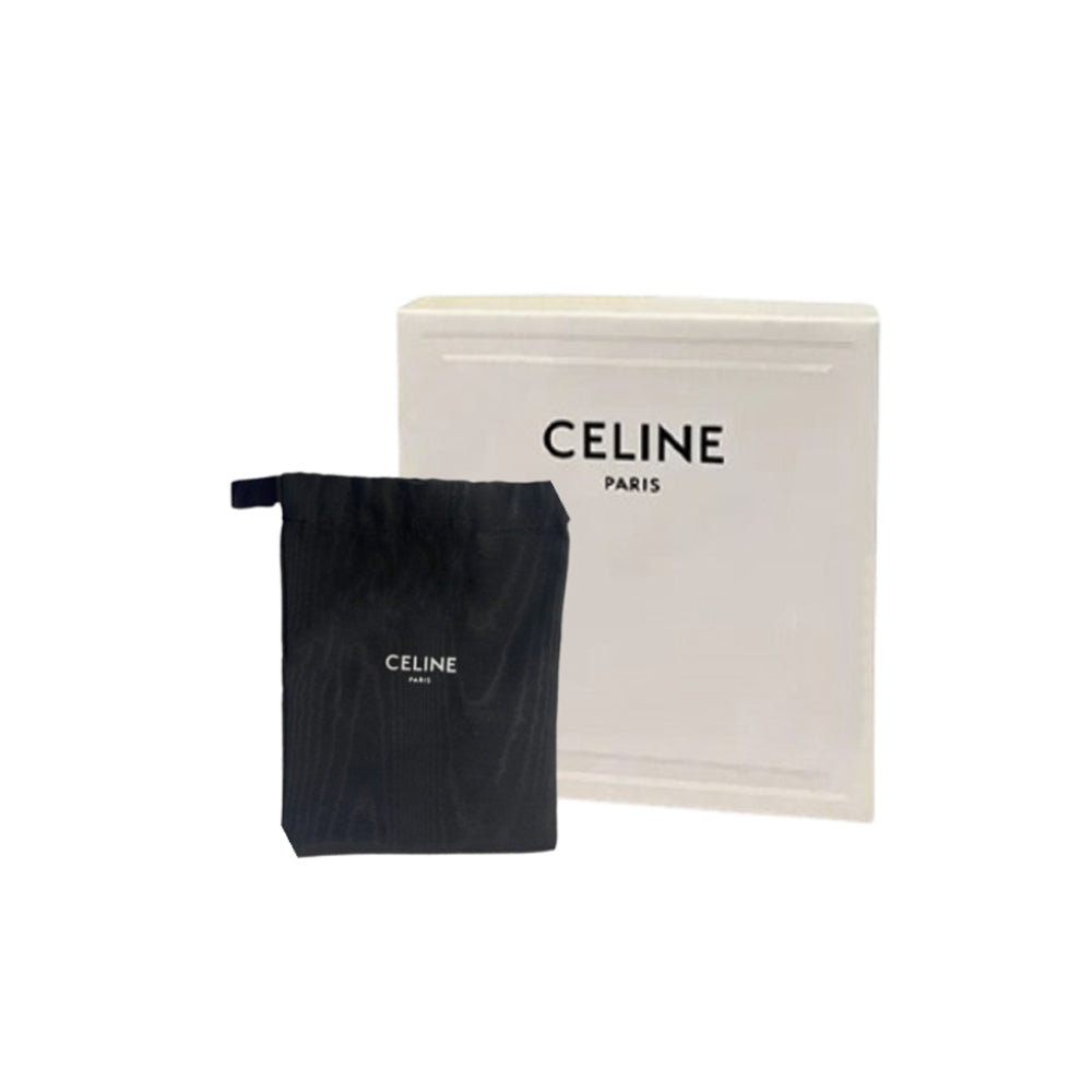CELINE Medium Triomphe Belt In Natural Calfskin