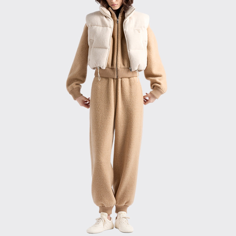 PRADA Fleece Cotton Jacket