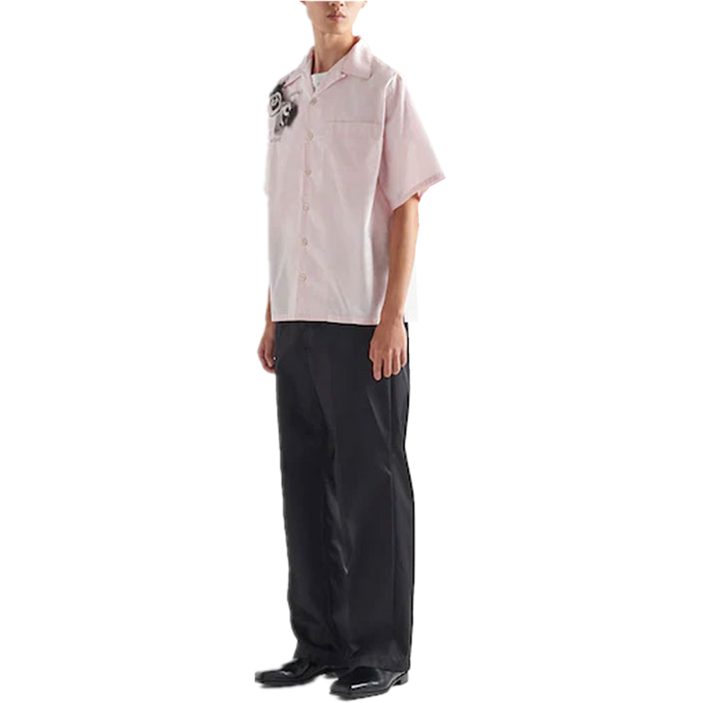 PRADA Shirts Men Pink