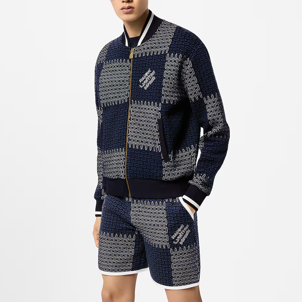 LOUIS VUITTON Damier Quilted Cotton Bomber