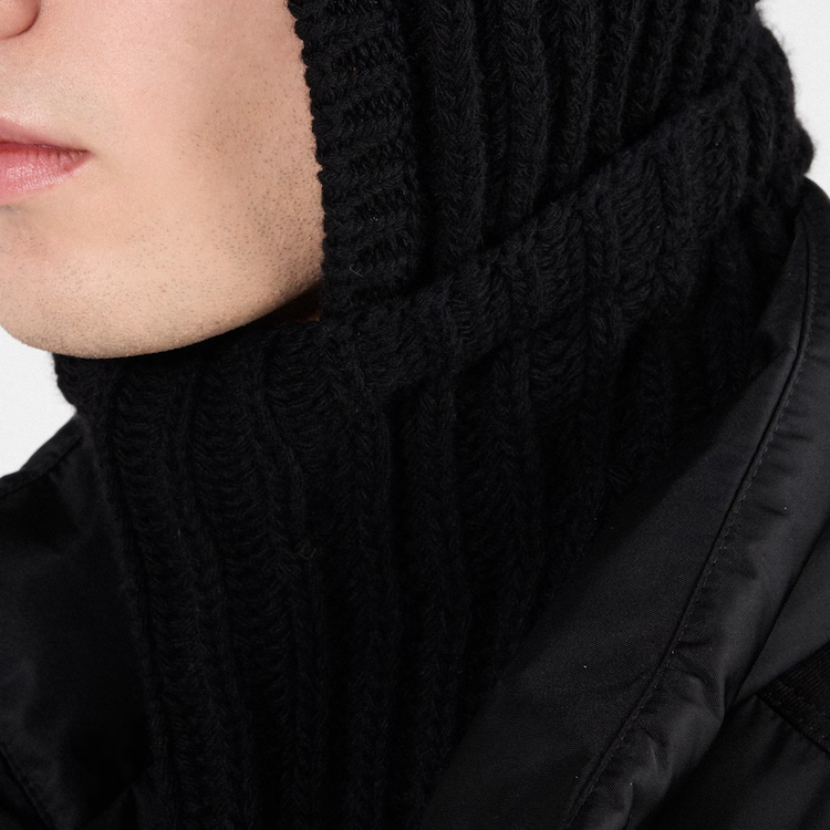PRADA Hooded Neck Warmer