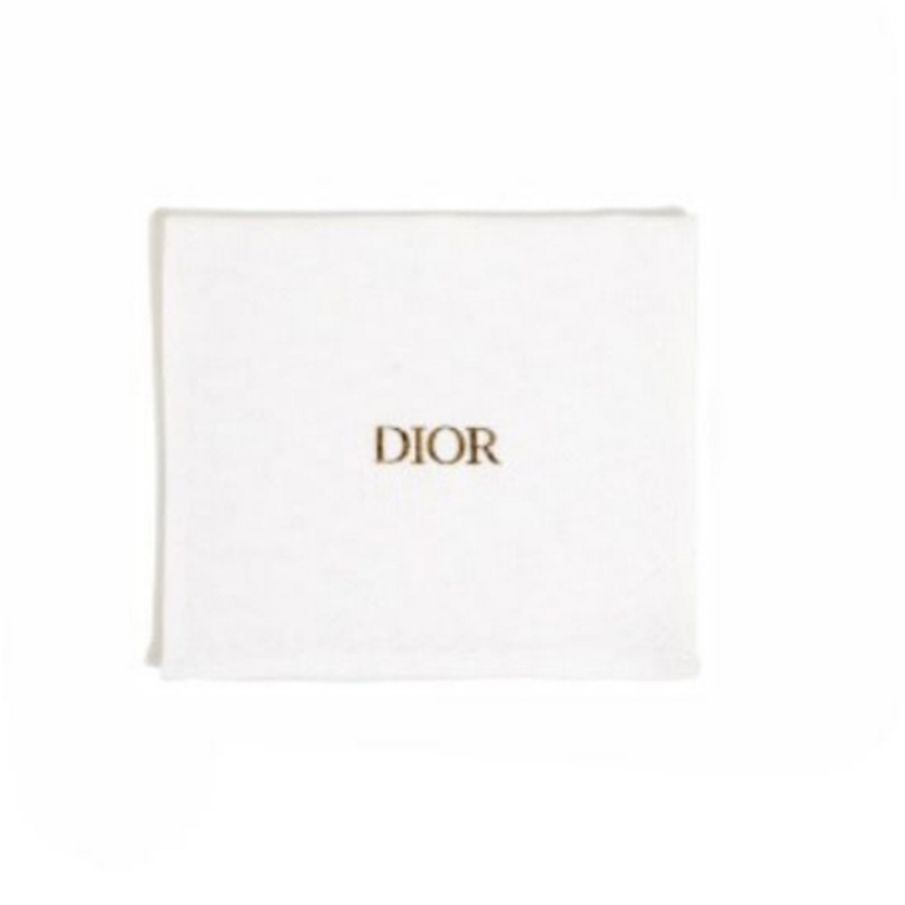 DIOR Metal Crystal Earrings Women's Gold