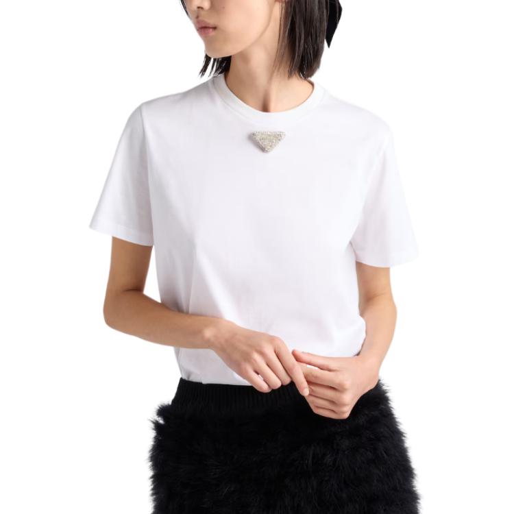 PRADA T-Shirts Women's White