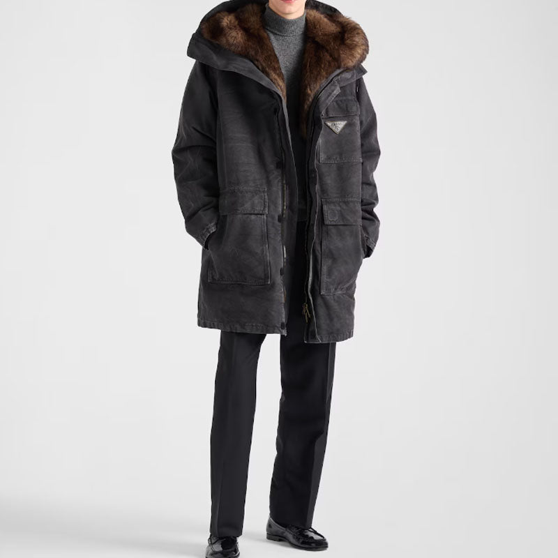 PRADA Jackets & Coats Men's Black