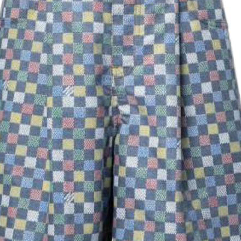 LOUIS VUITTON Damier Wide Chambray Shorts