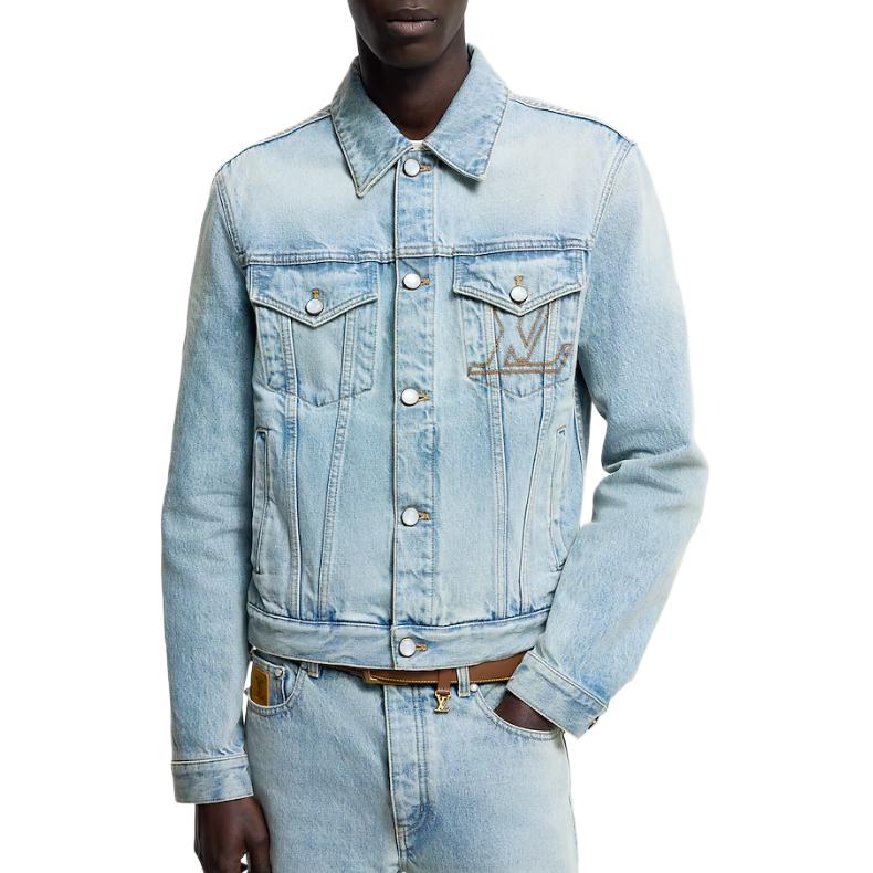 LOUIS VUITTON Denim Trucker Jacket