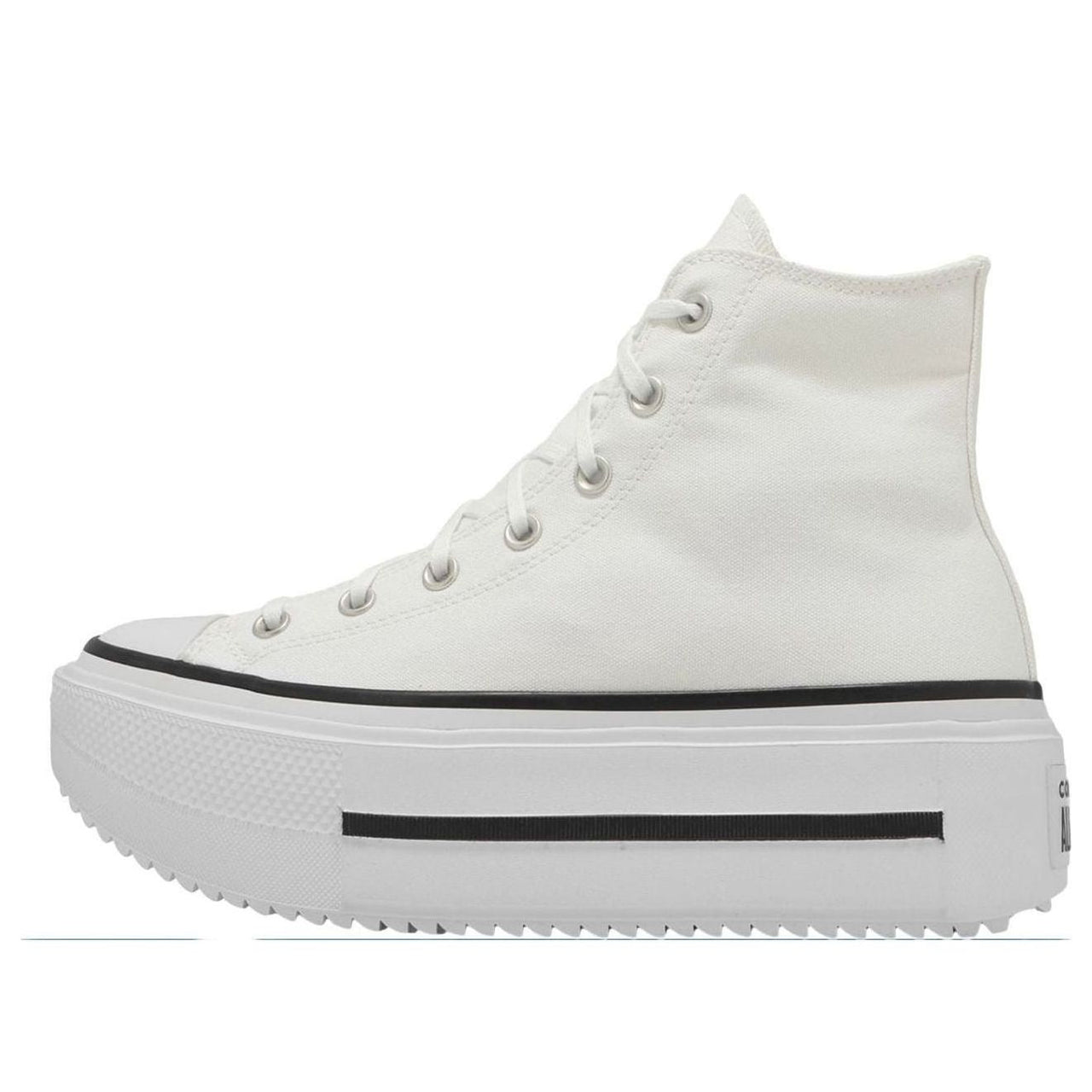 Converse Chuck Taylor All Star Lift Double Stack Hi 'White Black' A12976C