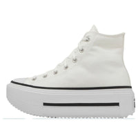 Converse Chuck Taylor All Star Lift Double Stack Hi 'White Black' A12976C