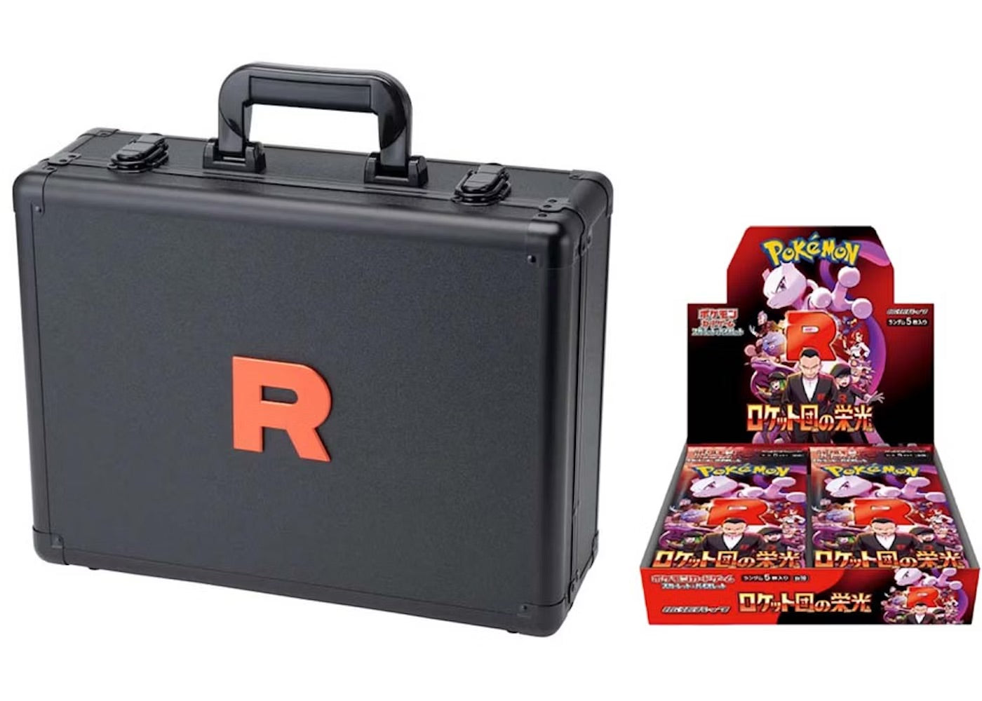 Pokemon Card JP Scarlet & Violet Attache Case Set 'Glory of Team Rocket' PKMN-TCG-SV10ACS-550898