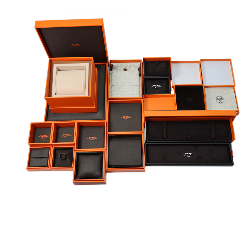 HERMES Enamel, Rose Gold Tone Plated Bangles Women's Gold