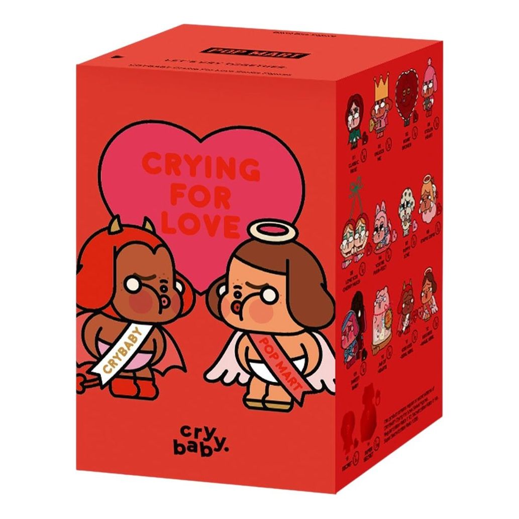 Pop Mart CryBaby Crying For Love Figures Sealed Case (1 Blind Box) PPMT-2501-0049-1B