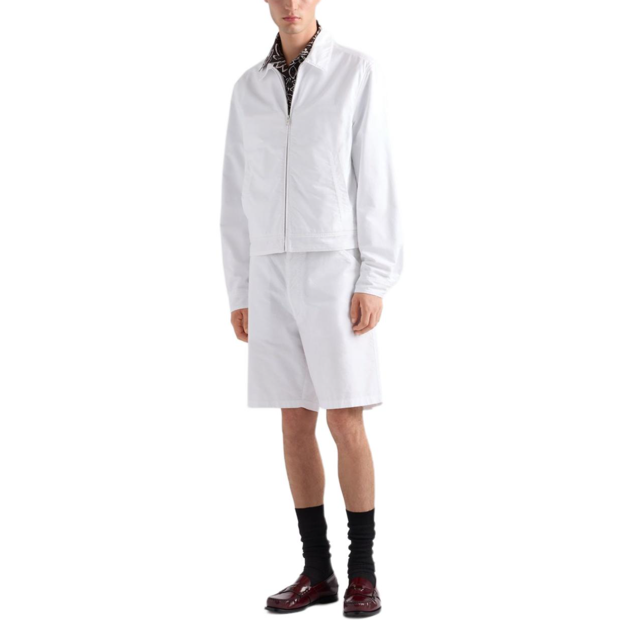 PRADA Jackets & Coats Men's White