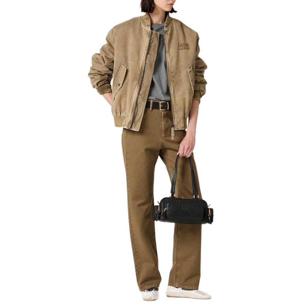 MIU MIU Casual Pants Women's Brown