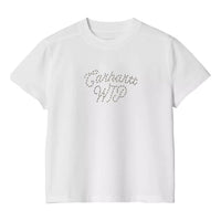 (WMNS) Carhartt WIP Sunflower Short Sleeve T-Shirt 'White' I034700-02-XX