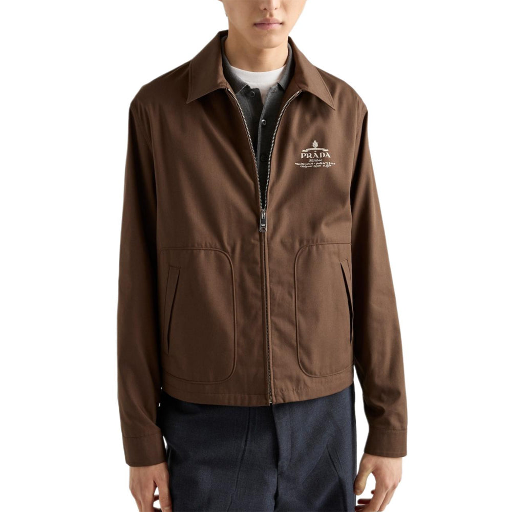 PRADA Jackets & Coats Men's Brown