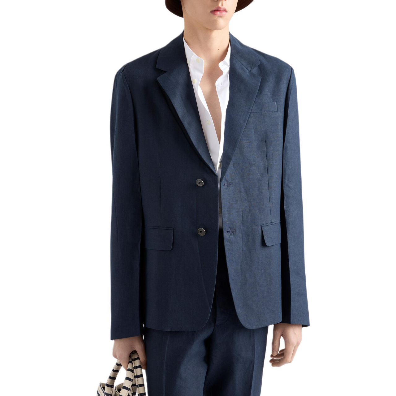 PRADA Jackets & Coats Men's Marine Blue