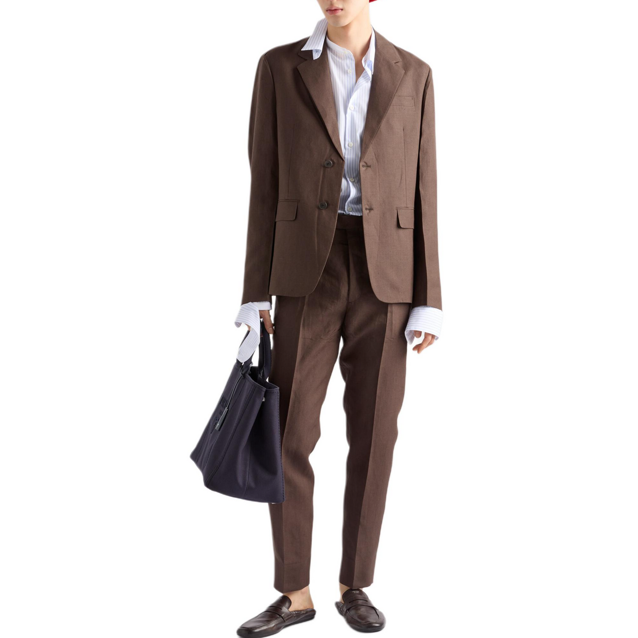 PRADA Jackets & Coats Men's Brown