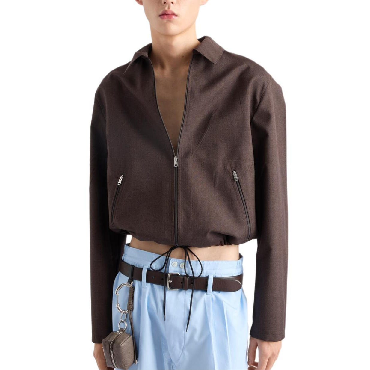 PRADA Jackets & Coats Men's Ebony