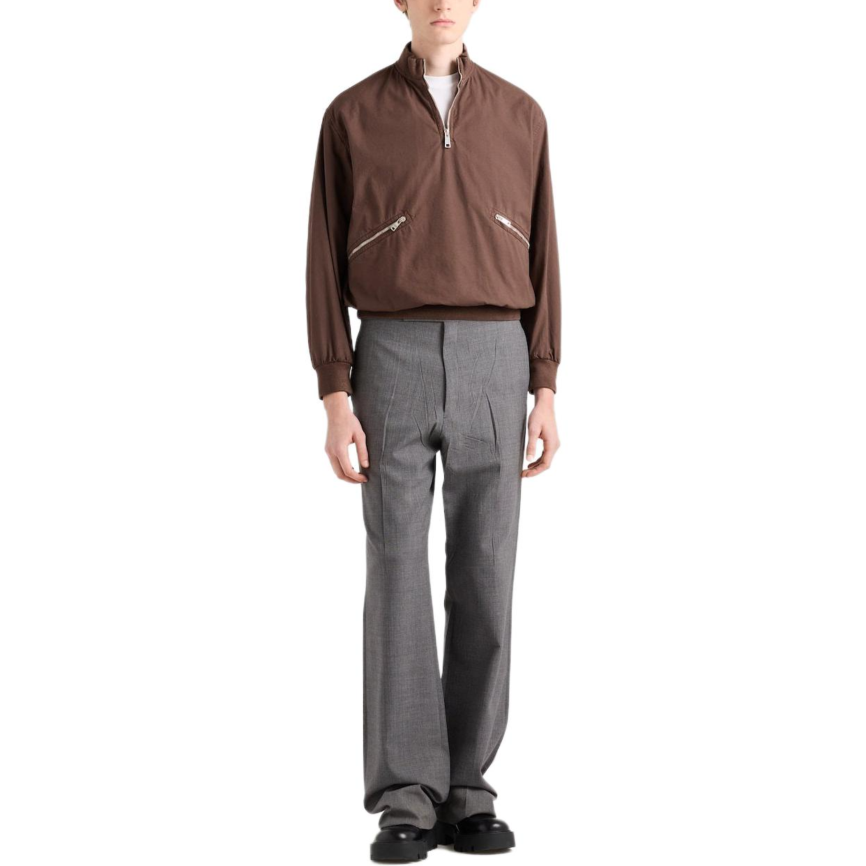 PRADA Jackets & Coats Men's Brown