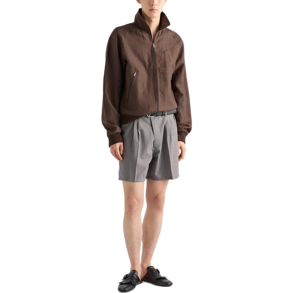 PRADA Jackets & Coats Men's Brown