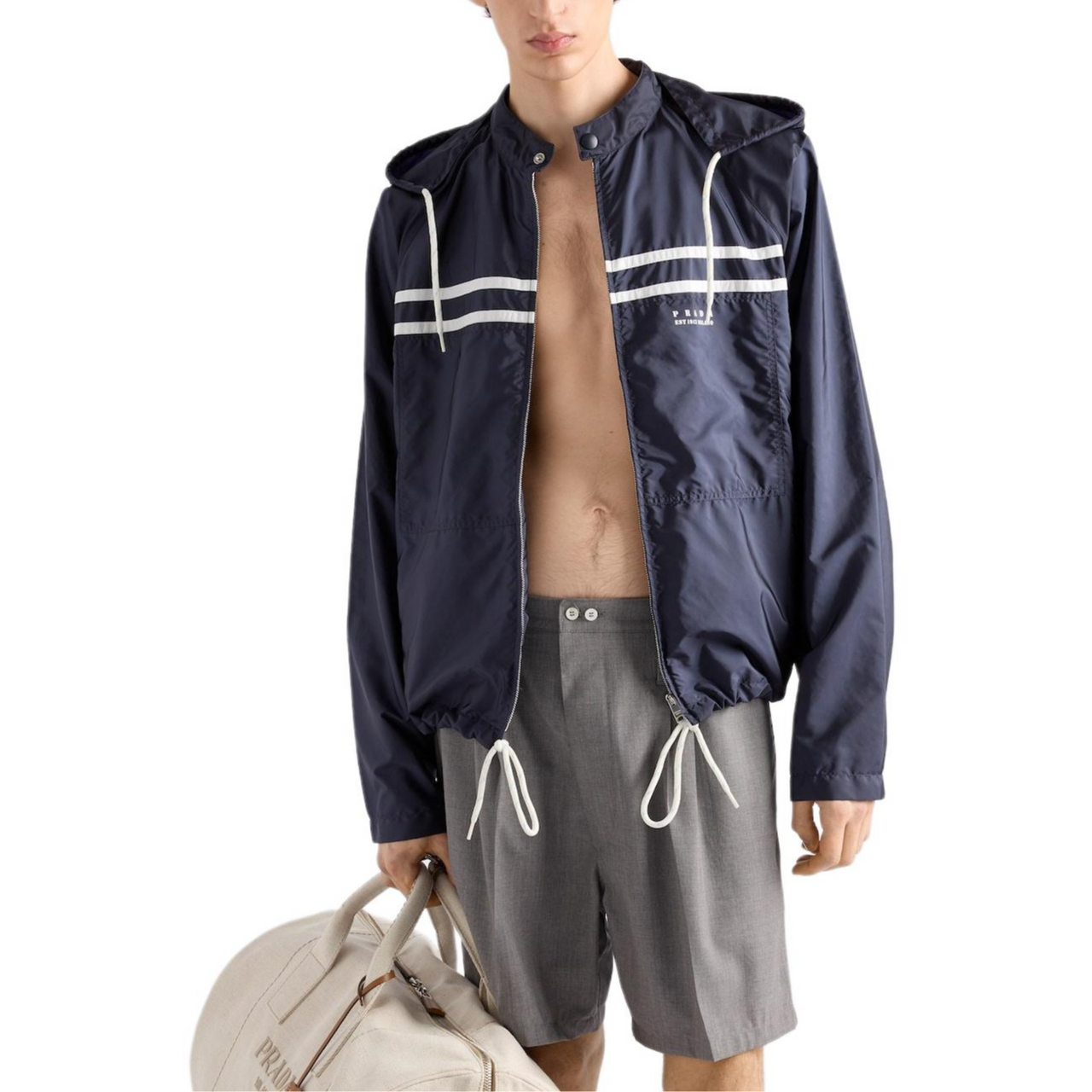 PRADA Oversized Lightweight Jacket