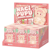 Pop Mart Hacipupu Gummy Bear Vinyl Plush Pendant Sealed Case (6 Blind Boxes) PPMT-2506-0023-885329958