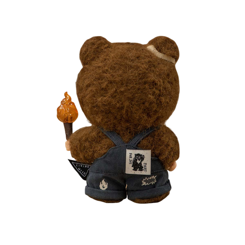 Pop Mart Hirono Living Wild-Fight for Joy Plush Doll PPMT-2506-HRLW