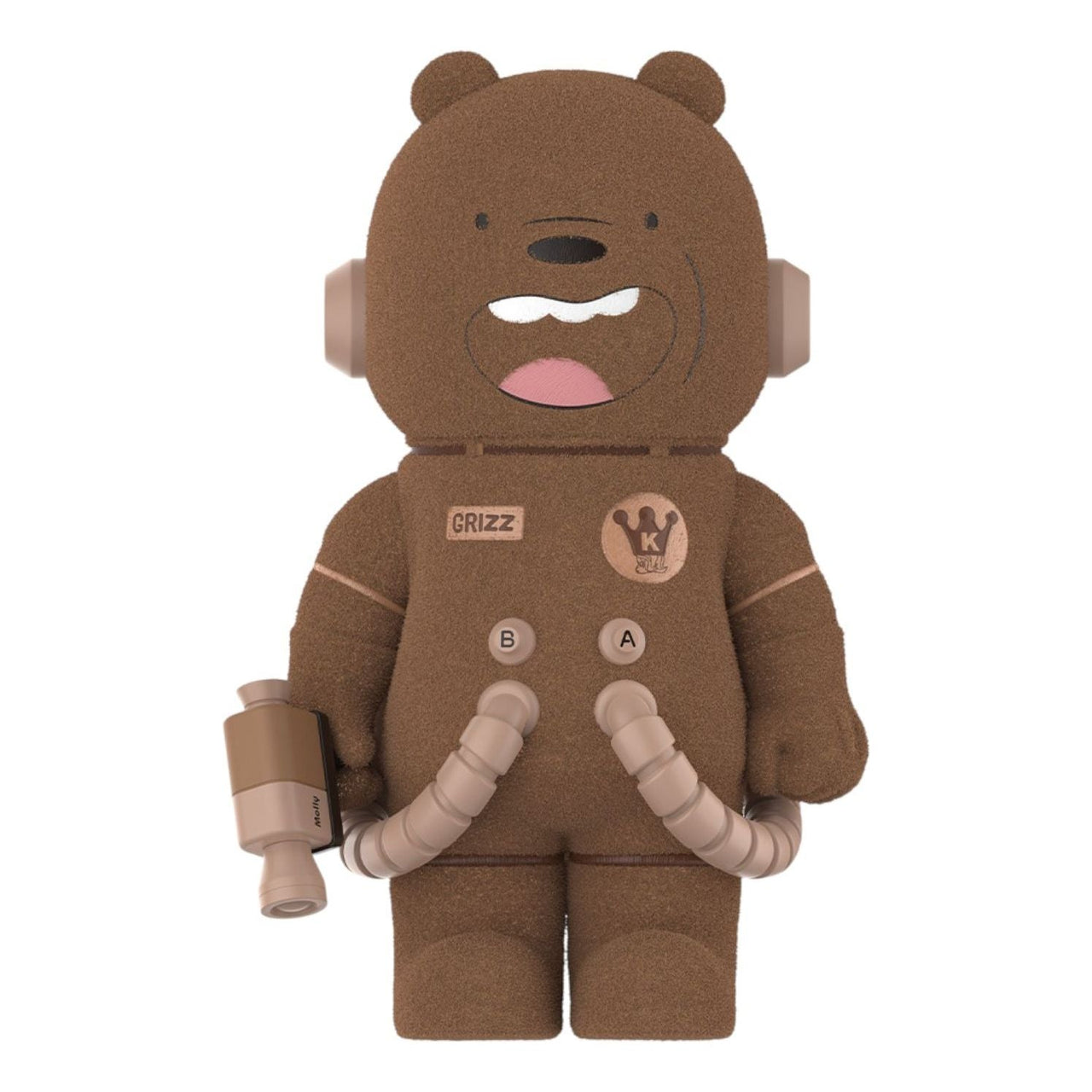 Pop Mart Mega Space Molly 400% We Bare Bears 'GRiZZ' PPMT-2509-0092-972268399