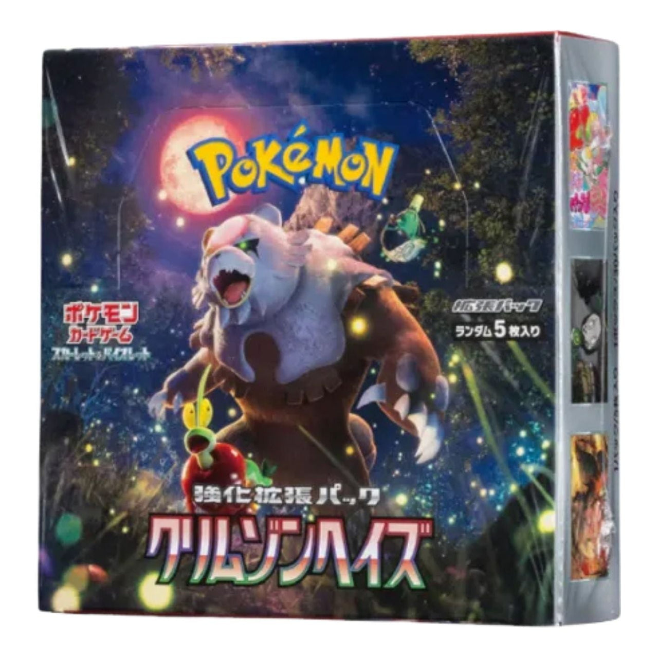 Pokemon Card Scarlet & Violet Enhanced Expansion Pack Box 'Crimson Haze' PKMN-TCG-SV5A-204134