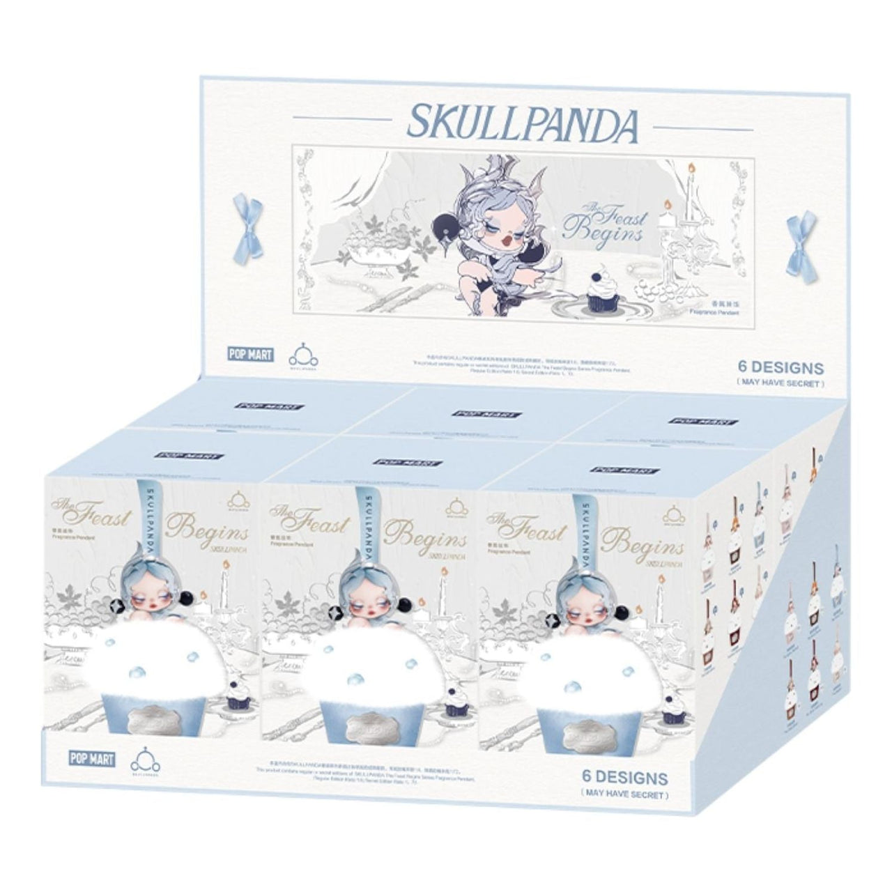Pop Mart Skullpanda The Feast Begins Series Fragrance Pendant Sealed Cases (6 Blind Boxes) PPMT-2510-0067-991640818