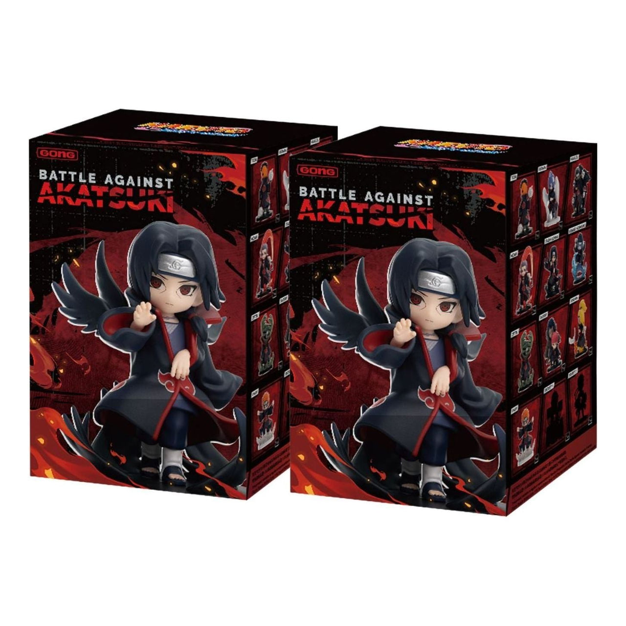 Pop Mart Naruto Shippuden Series Battle Against Akatsuki Themed Figure Sealed Cases (2 Bind Boxes) PPMT-2510-0074-996160653