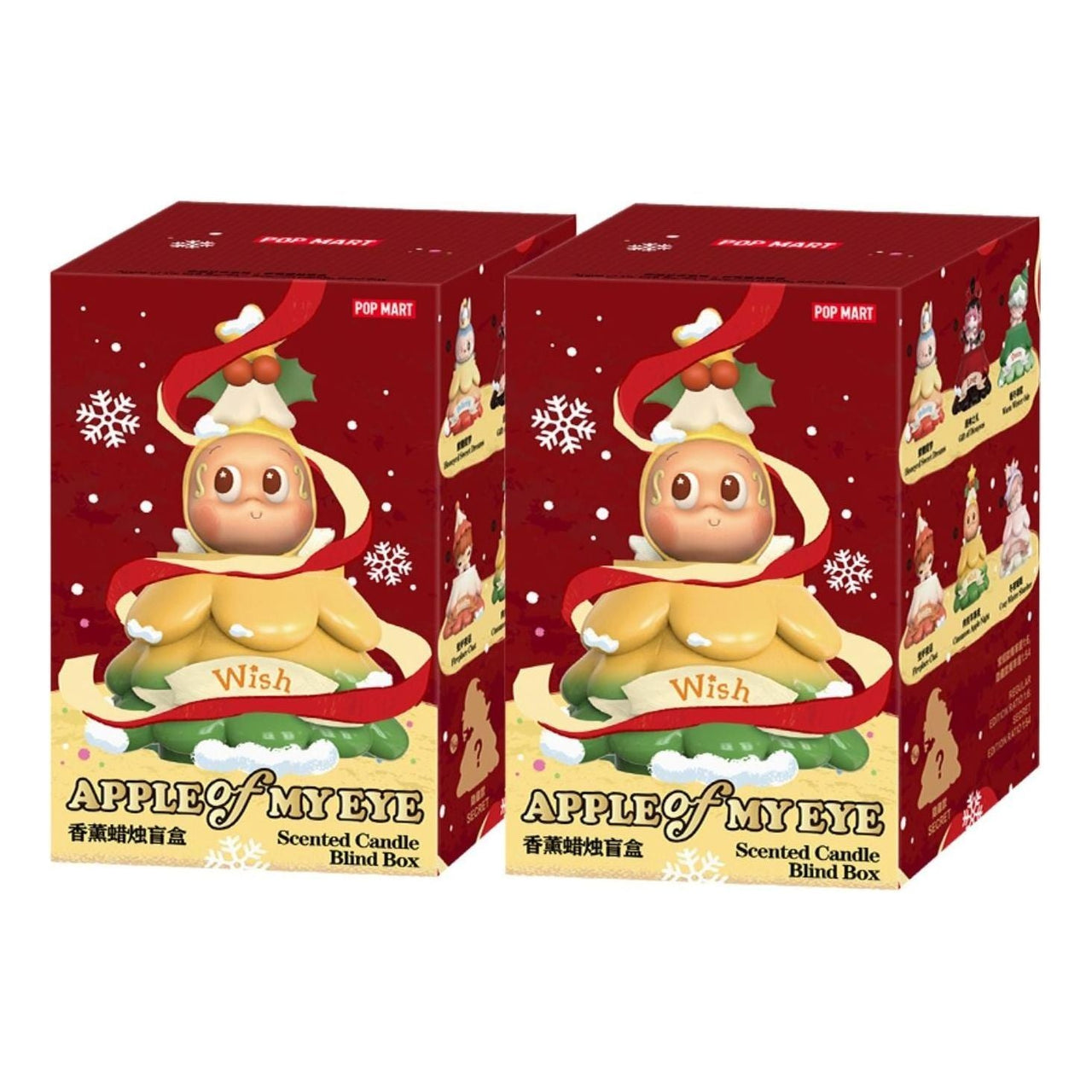 Pop Mart Apple of My Eye Series-Scented Candle Sealed Cases (2 Blind Boxes) PPMT-2511-0021-1005490834