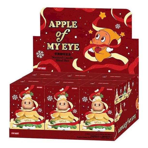 Pop Mart Apple of My Eye Series-Scented Candle Sealed Cases (6 Blind Boxes) PPMT-2511-0021-1005490835