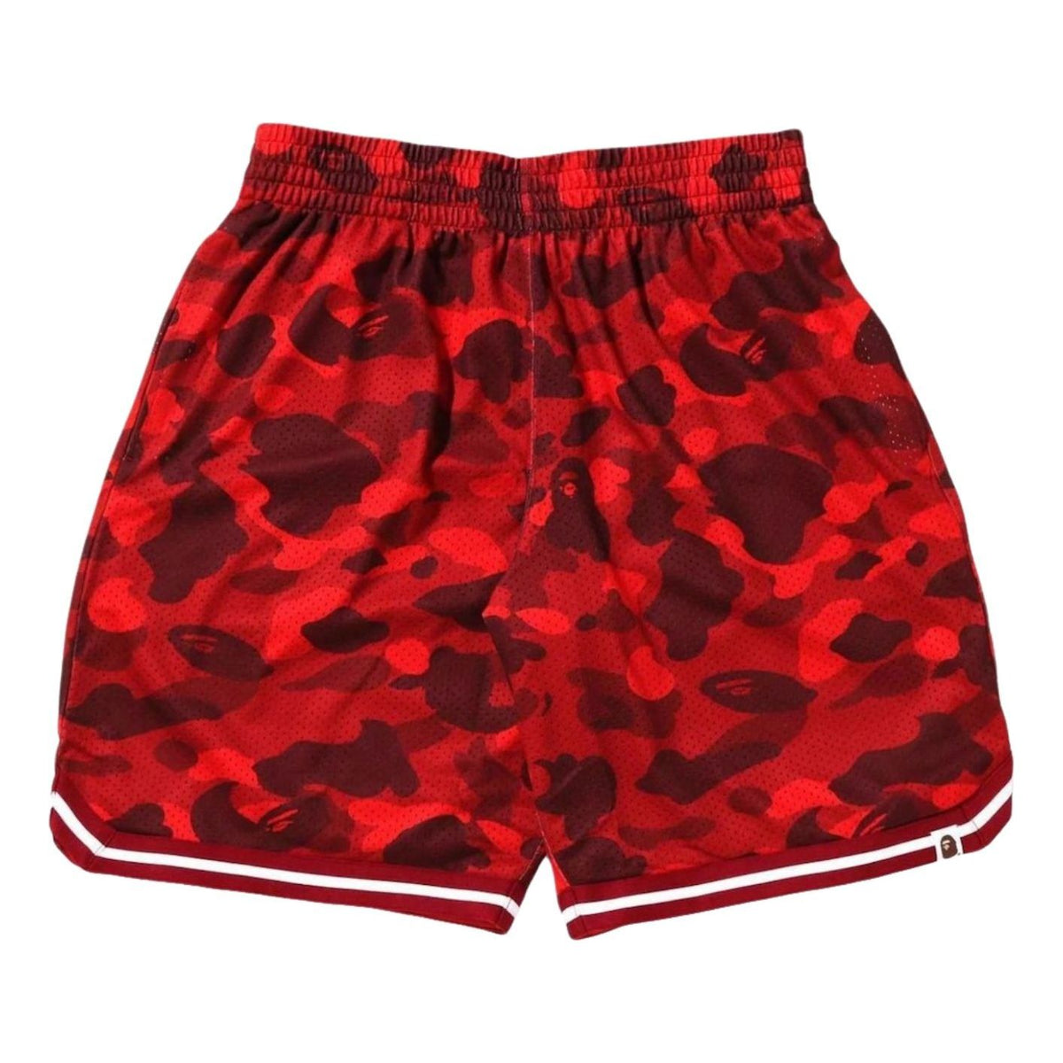 A Bathing Ape Color Camo Wide Fit Shorts 'Red' 1I30-153-019-RED