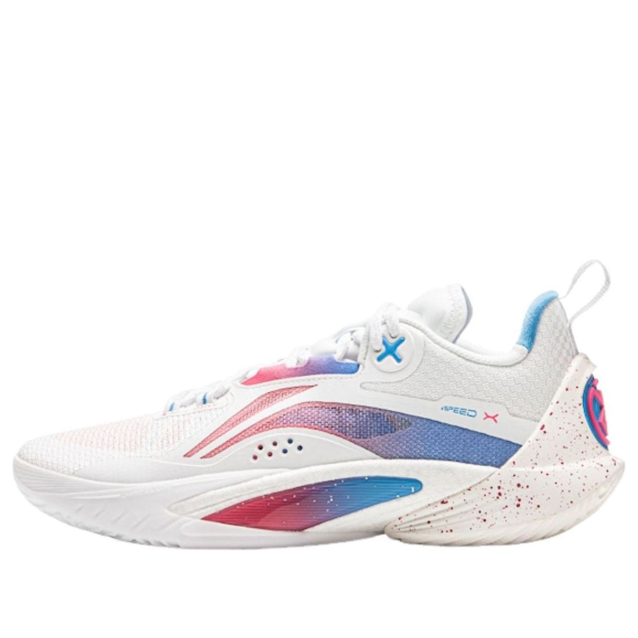 Li-Ning Speed 10 'White Pink Blue' ABAT085-76