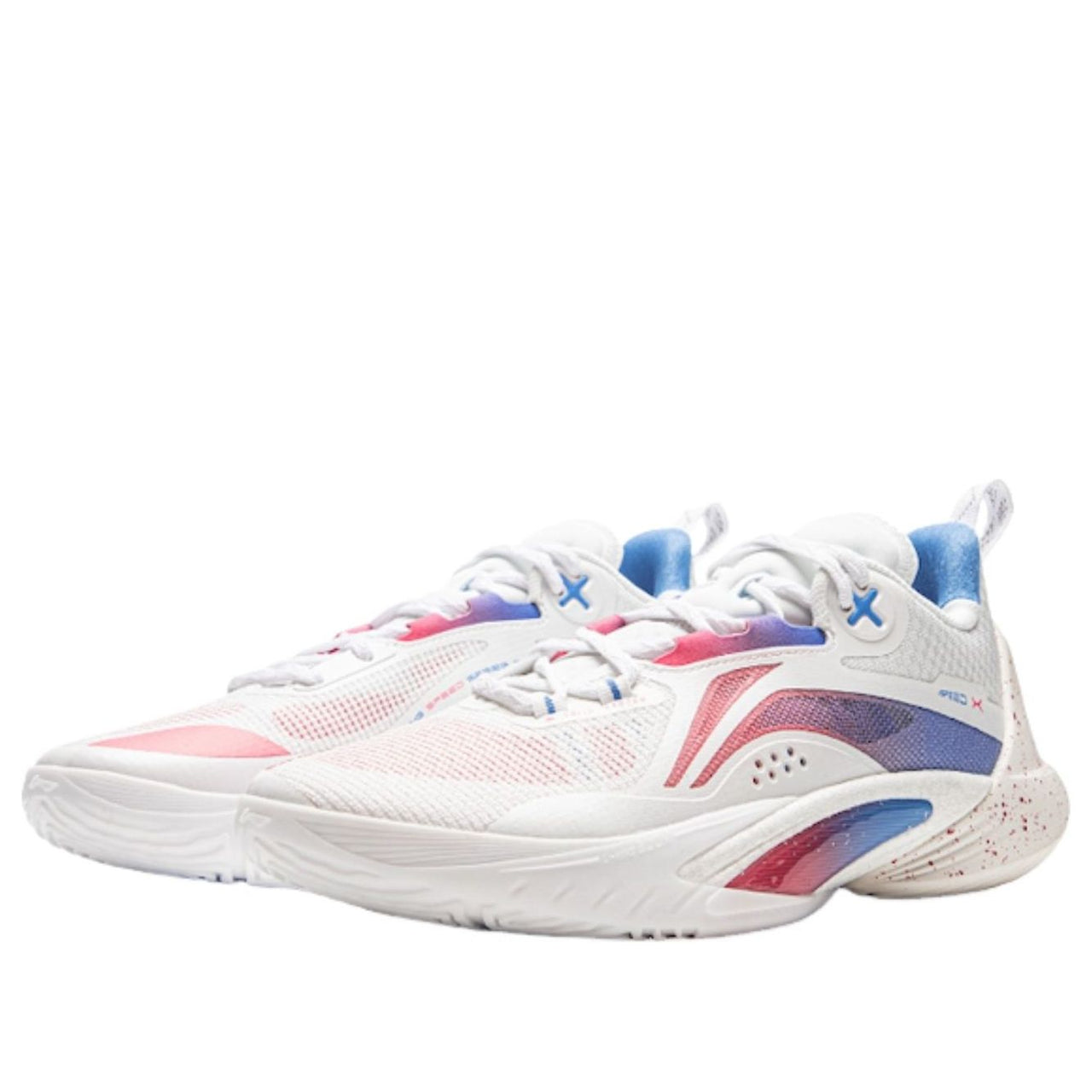 Li-Ning Speed 10 'White Pink Blue' ABAT085-76