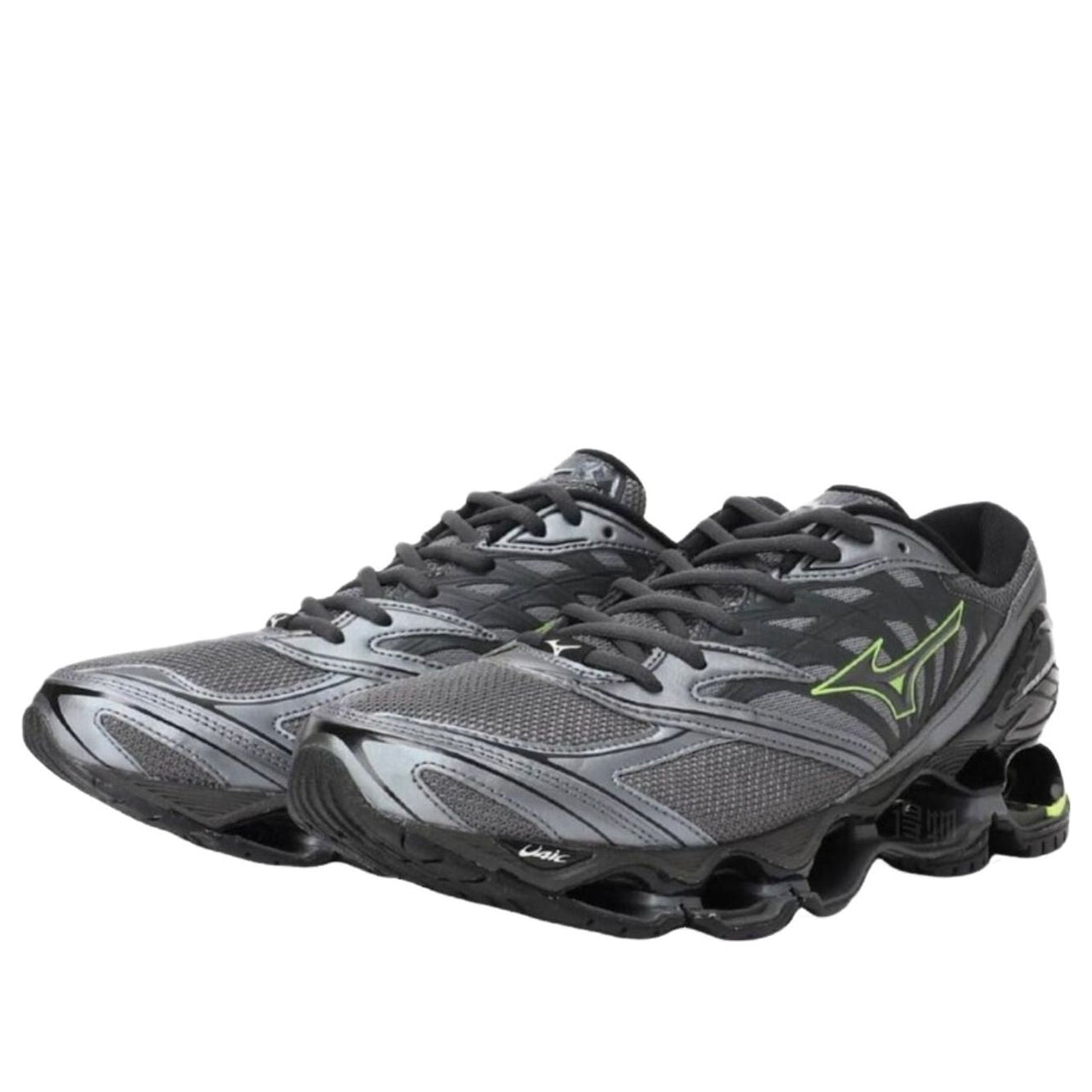Mizuno Wave Prophecy LS 'Grey Blue Yellow Metallic Grey' D1GA333709