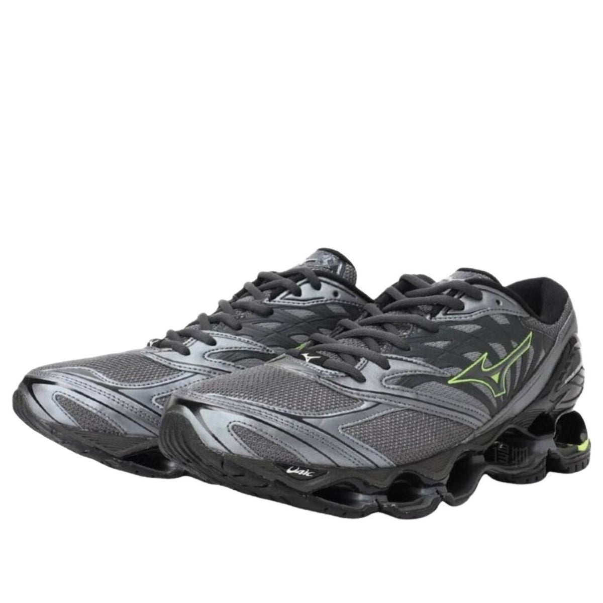 Mizuno Wave Prophecy LS 'Grey Blue Yellow Metallic Grey' D1GA333709