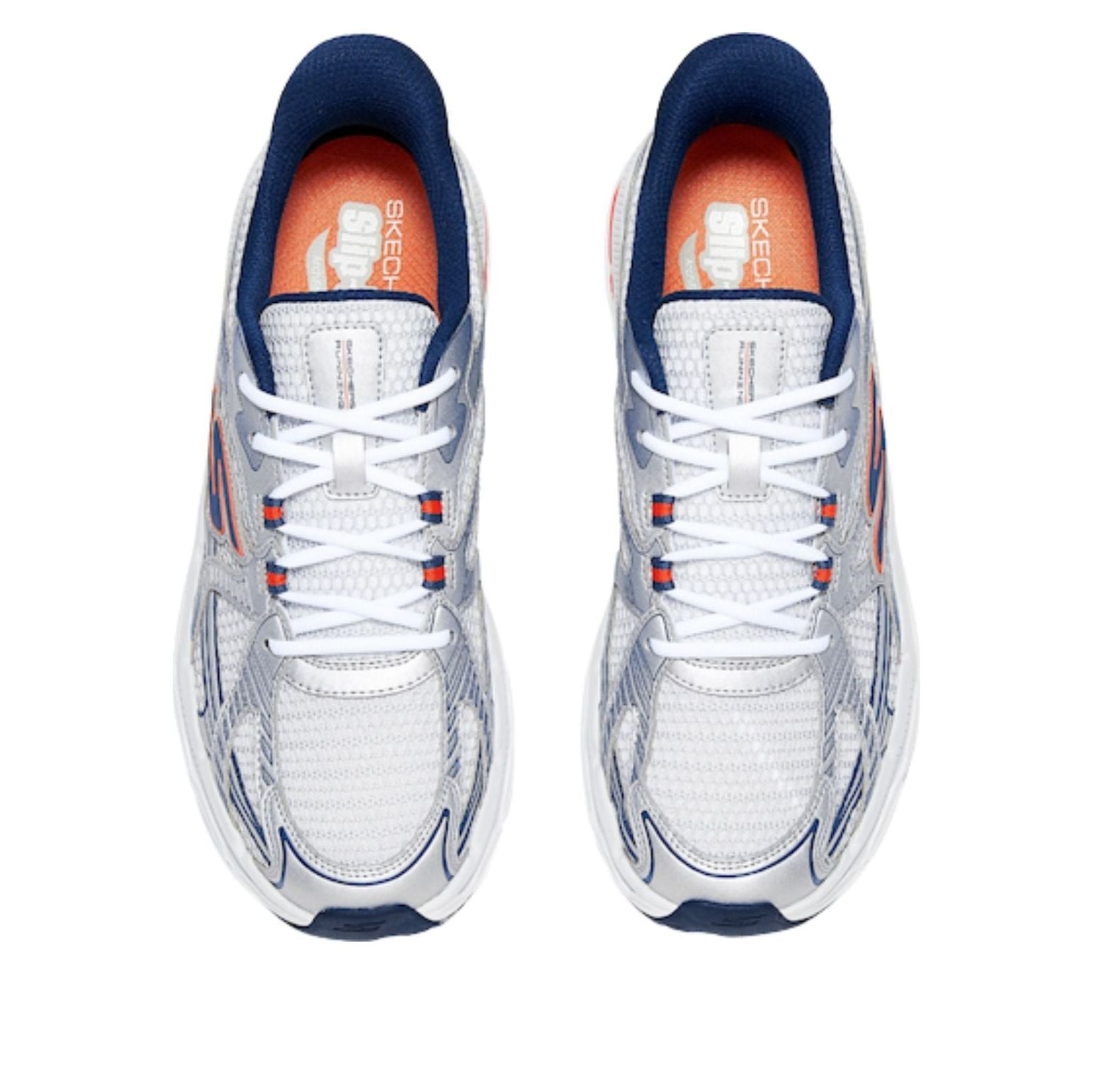 Skechers Go Run 'White Navy' 221103-WNV