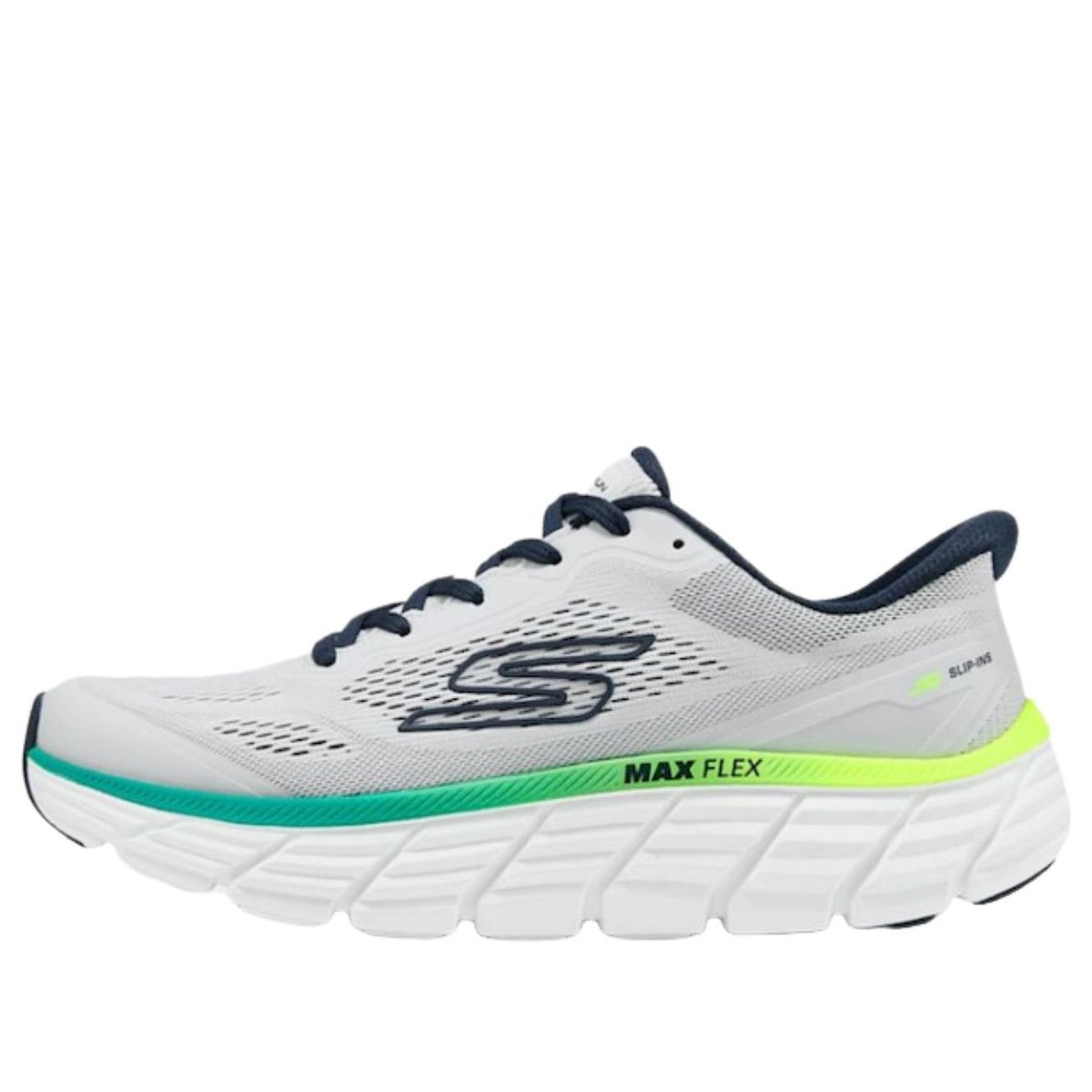 Skechers Max Flex 'White Multi' 221240-WMLT
