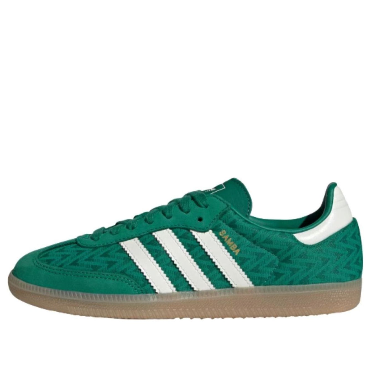 (WMNS) adidas Samba 'Bold Green Off White Gold Metallic' IH3976