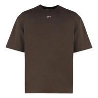 Off-White Martyrdom Arrow Skate Short Sleeve T-Shirt 'Brown' 44MAA120G5J00I-6E61