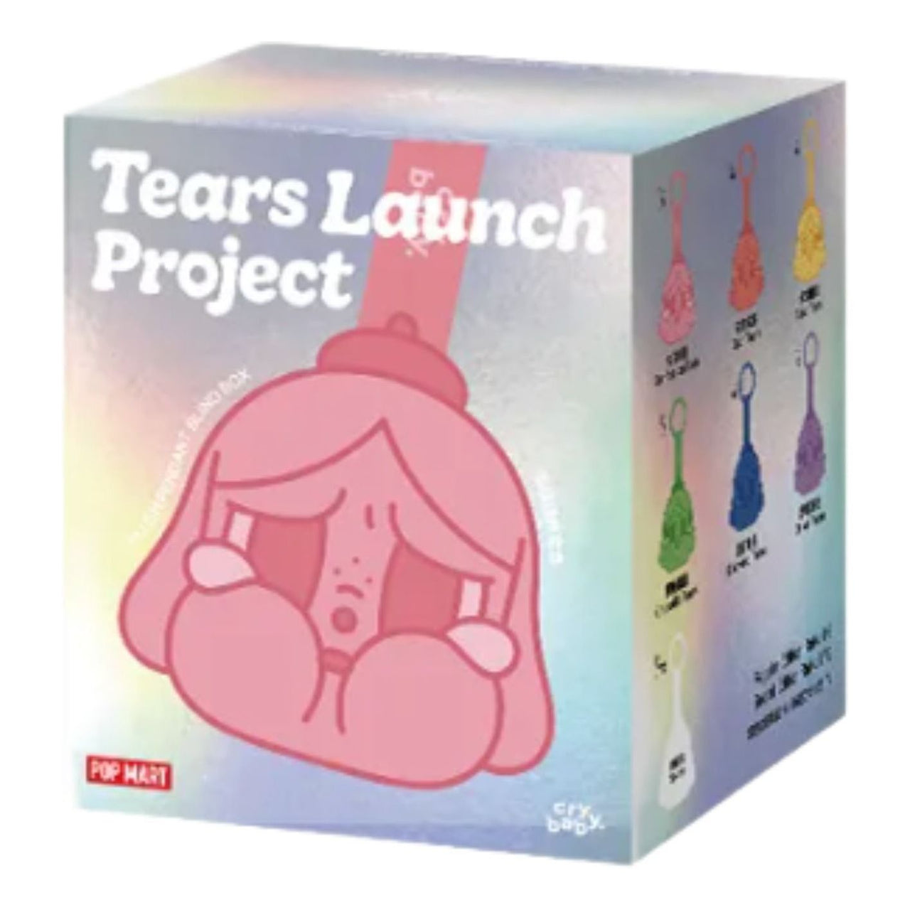 Pop Mart CRYBABY Tears Launch Project Series Plush Pendant Sealed Case (1 Blind Box) PPMT-2602-0021-1068840288