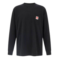 Carhartt WIP Pocket Heart Long Sleeve T-Shirt 'Black' I035300-1V2-XX