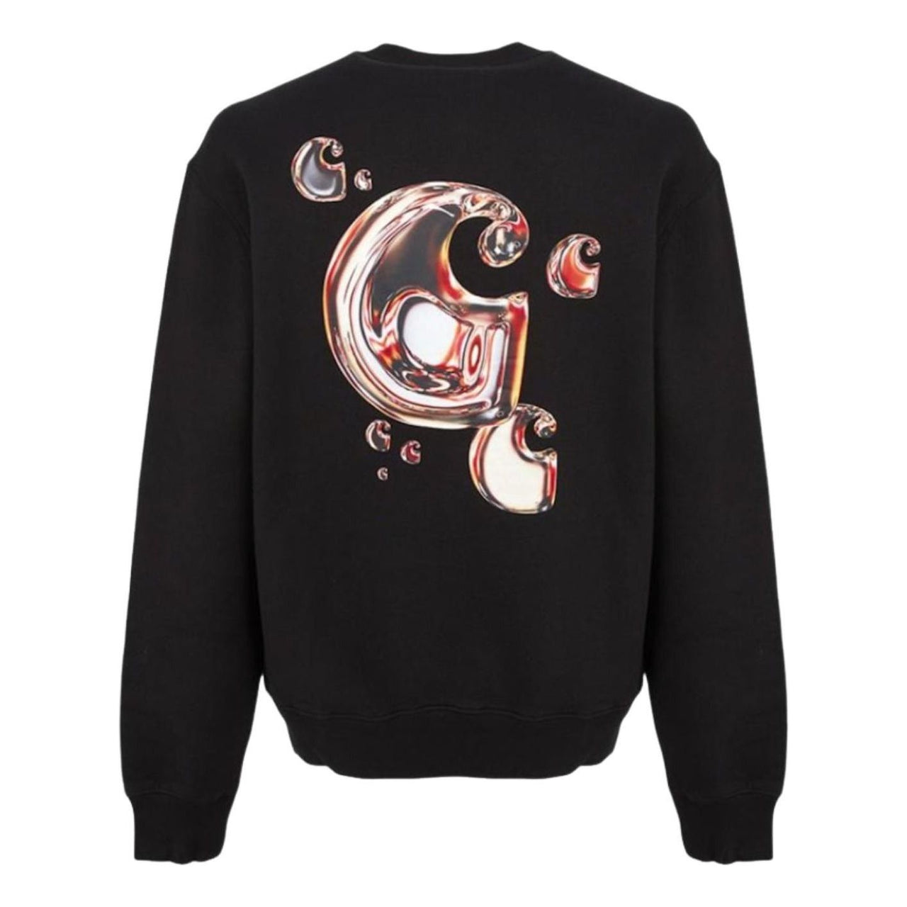 Carhartt WIP Solar Chrome Fleece Sweatshirt 'Black' I035189-89-XX